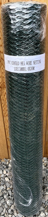 Wire Mesh Netting PVC Coated small 13mm holes