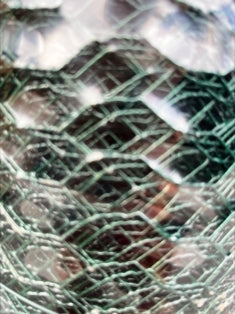 Wire Mesh Netting PVC Coated small 13mm holes