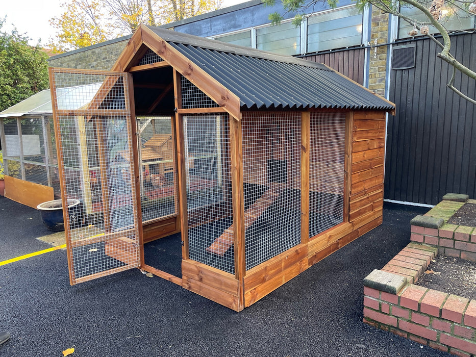 The Buckingham 6 to 12 hens Walk In Design - UK made