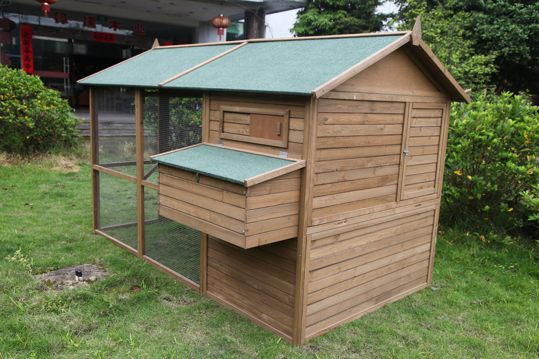 6 to 12 Hen Chicken Coop - CC058 - Tall Design - Best Seller - SAVE MASSIVE £192 Bank Holiday SPECIAL