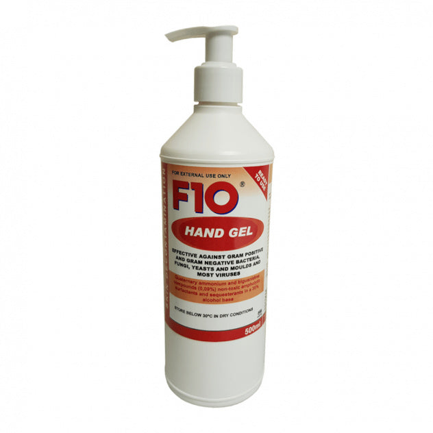 F10 hand Gel 500ml - Out of Date