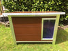 Large: Paw Pad Brown Dog Kennel