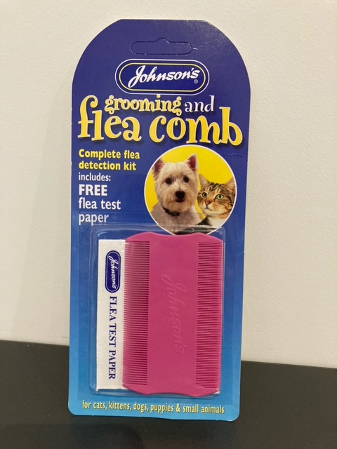 Flea Comb and Paper Pink