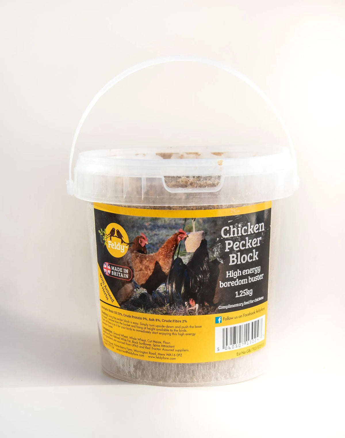 Chicken Cell Block Chicken Pecker Block 1.25KG — The Chicken House Company