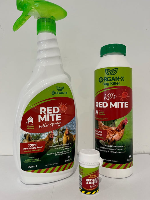 Organ-X Red Mite Prevention & Treatment - Small Pack