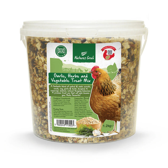 Garlic, Herbs & Vegetable Treat Mix 600g