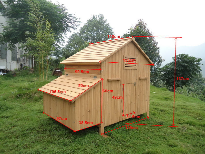 6 to 12 Hen Chicken Coop - CC002H - SAVE £100 Today - LAST 2 IN STOCK
