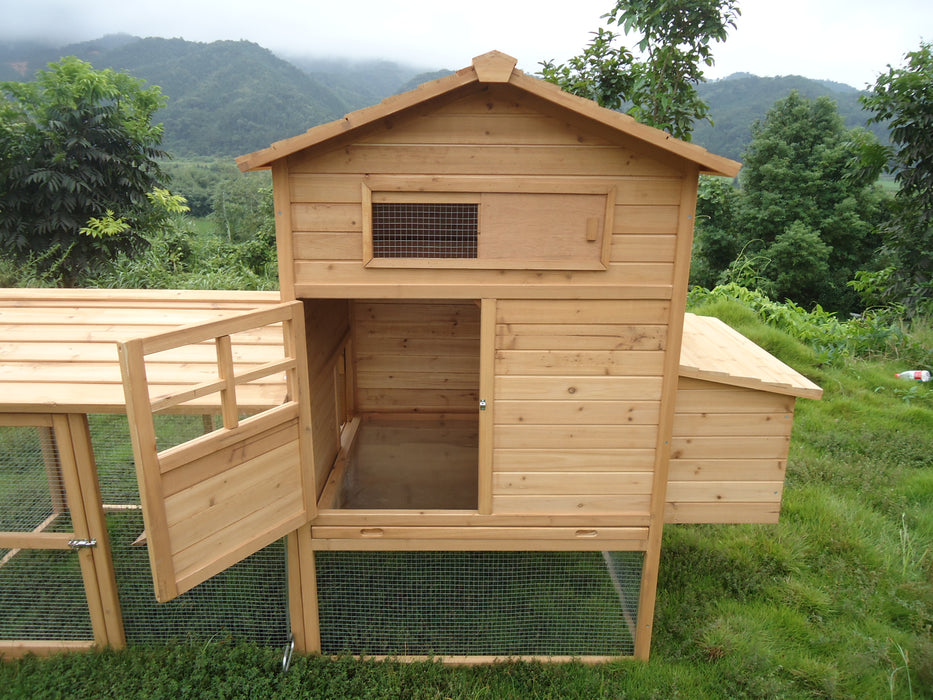 4 to 8 Hen Poultry Coop and Run - CC054 - SAVE £90